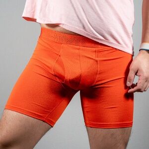 Under Armour Orange Boxer Briefs